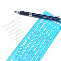 ステッドラー　テンプレート　数字定規　982 15-1
