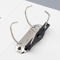 リヒトラブ リクエスト D型リングファイルA4タテ背幅74mm 白（ホワイト）G2280-0 1セット（20冊：10冊入×2箱）