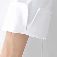 フォーク 女子ハーフコート ピンク L 2520-3-L 1枚　白衣　ドクターコート　レディース（直送品）