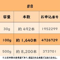 【輪ゴム】 共和 オーバンド 100g箱 GB-012 #8 アメ 1箱（100g）
