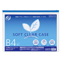 コクヨ ソフトクリヤーケース(再生オレフィンタイプ・マチな クケ-6304B 1セット(40枚)