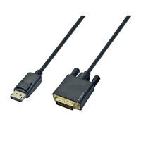 Vodaview Displayport-DVI-D変換ケーブル 1.8m Displayport[オス]-DVI-D24ピン[オス] VV-DPDV018-B