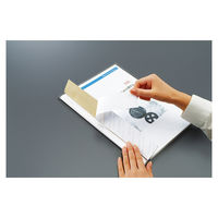 コクヨ 製本カバー＜195＞  プレゼンファイル　約95枚収容 青（ブルー）　セホ-CA4B 1セット100冊入（5冊入×20パック）