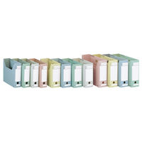 コクヨ　ファイルボックス-FS　＜Dタイプ＞　B4ヨコ　背幅102mm　緑　B4-LFD-G　1セット（50冊）