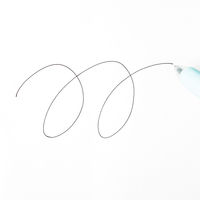 ジェットストリーム　インサイド　3色ボールペン　0.5mm　ブルー軸　青　アスクル限定　3本　三菱鉛筆uni  オリジナル