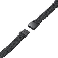 エレコム スマートフォン用ネックストラップ ブラック P-STN01BK（直送品）