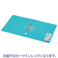 コクヨ リングファイル ＜NEOS＞ A4タテ 180枚とじ カーマインレッド 1セット(30冊) フ-420NR