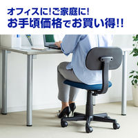サンワサプライ スタンダードチェア ブルー SNC-A1BL 1セット（8脚）