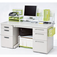 リヒトラブ(LIHIT LAB.) マグネットポケット A4ヨコ 白（ホワイト） A7392-0 5個