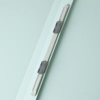 アスクル フラットファイル PP製 A4タテ 背幅18mm FF-P1S ブルー（水色） 5冊 オリジナル