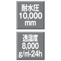 【レインウェア】 弘進ゴム 透湿ストレッチレインスーツ レボルブ RVー820　 ダークネイビー M 1着