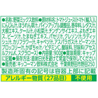 【栄養機能食品】デルモンテ みんなの野菜 900g 1箱（12本入）【野菜ジュース】