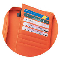 キングジム スキットマン 通帳＆カード収納ケース A5  ダークグレ 2360ター