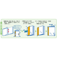 リヒトラブ リクエスト 製本ファイル A4タテ 青（ブルー） G1700-8 1セット（20冊：5冊×4袋）