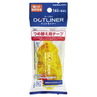 コクヨ テープのり ドットライナー 詰め替えテープ 貼ってはがせるタイプ タ-D401-08 1箱（10個入）