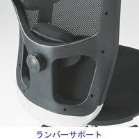 TOKIO オフィスチェア メッシュ張り 肘無し ブラック FCM-5 1脚