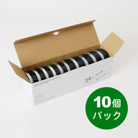 テプラ TEPRA PRO【純正】テープ スタンダード 幅12mm・24mm 白ラベル(黒文字) SS12K24K-10P 10個 オフィス通販限定パック