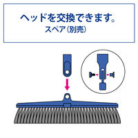 山崎産業 プロテック ブルロンTFーN ダークブルー ほうき　箒　室内 1箱(2個)