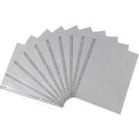 コクヨ　クリヤーブック替紙（カラーマット）　A4タテ30穴　グレー　ラ-880NM　1袋（10枚入）