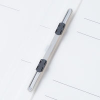 アスクル フラットファイル PP製 A4タテ 厚とじ 背幅28mm FF-P2S クリア（半透明） 5冊 オリジナル