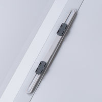 アスクル フラットファイル PP製 A4タテ 厚とじ 背幅28mm FF-P2S グレー（灰） 5冊 オリジナル