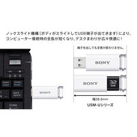 ソニー USBメモリー 8GB Uシリーズ ピンク USM8GU P 1個 USB3.0対応