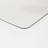 プラス　デスクマット　OAタイプ　ミニ（600×450mm）　厚さ1.8mm　下敷きなし　透明　41354