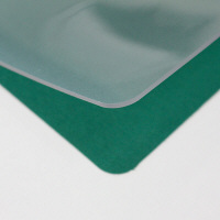 プラス デスクマット OAタイプ 中（1190×690mm） 厚さ1.8mm 下敷き付 透明 41356