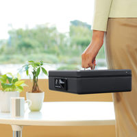 プラス 小型手提金庫　ＣＢー040Ｇ　ダークグレー CB-040G DGY 1個