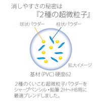 プラス 消しゴムオムニシャープ ER-100MS 1個