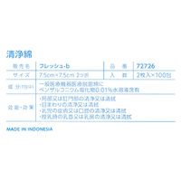 オオサキメディカル 清浄綿 72726 1箱（2枚入×100包）  オリジナル