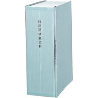 コクヨ ガバット（背幅伸縮ファイル） PPラミネート A4タテ 1000枚とじ ブルー 青 フ-S90B 1冊