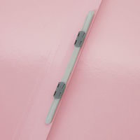 フラットファイル　PPラミネート　A4ヨコ　10冊　ピンク　アスクル  オリジナル