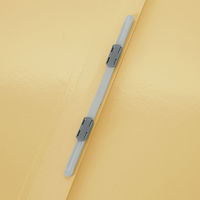 フラットファイル　PPラミネート　A4ヨコ　10冊　イエロー　アスクル  オリジナル