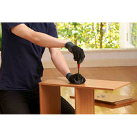 【ウレタン背抜き手袋】 ショーワグローブ パームフィット手袋 B0500 ブラック L 1双