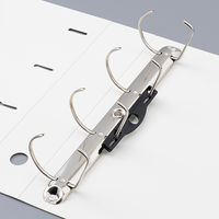 リヒトラブ リクエスト D型リングファイル 4穴 A4タテ 背幅64mm 白 G1280-0 1冊