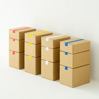 【ガムテープ】 現場のチカラ カラークラフトテープ 白 1セット（150巻入） 幅50mm×長さ50m アスクル  オリジナル