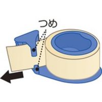 【梱包用テープカッター】 STSテープカッター STC50B 積水マテリアルソリューションズ 1セット（5個入）