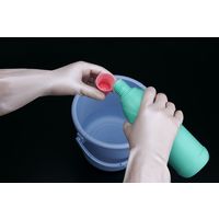 【ビニール手袋】 ショーワグローブ ナイスハンドさらっとタッチ NHDS-MP パールピンク 1双