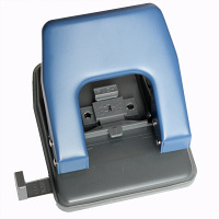 プラス　ペーパーパンチ　ブルー　NO.420　BL　（直送品）