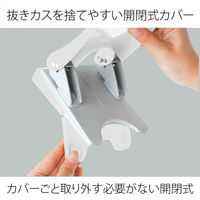 プラス パンチF1/2 M白 PU-830AC 1個