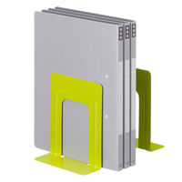 アスクル　ブックエンド　M　グリーン　3組（6個）  オリジナル