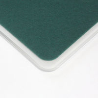 プラス　抗菌デスクマット　OAタイプ　中（幅1190×奥行690mm）　マット厚1.5mm　下敷き付　透明　41085