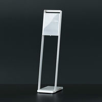 アスクル アーバンエントランス 案内板 A4タテ 幅238×奥行400×高さ1100mm 1台 オリジナル 掲示板 ディスプレイスタンド オリジナル