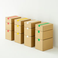 【ガムテープ】 現場のチカラ カラークラフトテープ 緑 1セット（150巻入） 幅50mm×長さ50m アスクル  オリジナル