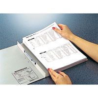 コクヨ ガバット（背幅伸縮ファイル） PPラミネート A4タテ 1000枚とじ グレー フ-S90M 1セット（1箱（10冊入）×5）