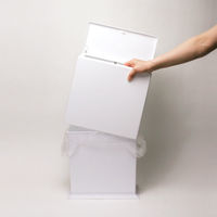 ideaco TUBELOR kitchenflap（チューブラーキッチンフラップ）8.5L ブラウン 1個 フタ付き プッシュ式 スリム