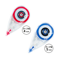 プラス 修正テープ ホワイパーミニ 幅5mm×7m ブルー 青 30個 WH-505-15P 43286