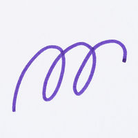 プロッキー 水性ペン 細・極細ツイン 紫 10本 三菱鉛筆 uni