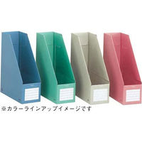 コクヨ　ファイルボックスS　A4タテ　背幅102mm　緑　フ-E450G　1セット（10冊）